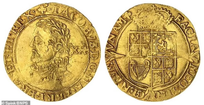 They've Struck Gold! Fortunate Couple Unearth 264 Gold Coins Dating Back to the Reign of King James I Hidden Beneath Their Kitchen Floor, Raking in £754,000 at Auction They've Struck Gold! Fortunate Couple Unearth 264 Gold Coins Dating Back to the Reign of King James I Hidden Beneath Their Kitchen Floor, Raking in £754,000 at Auction