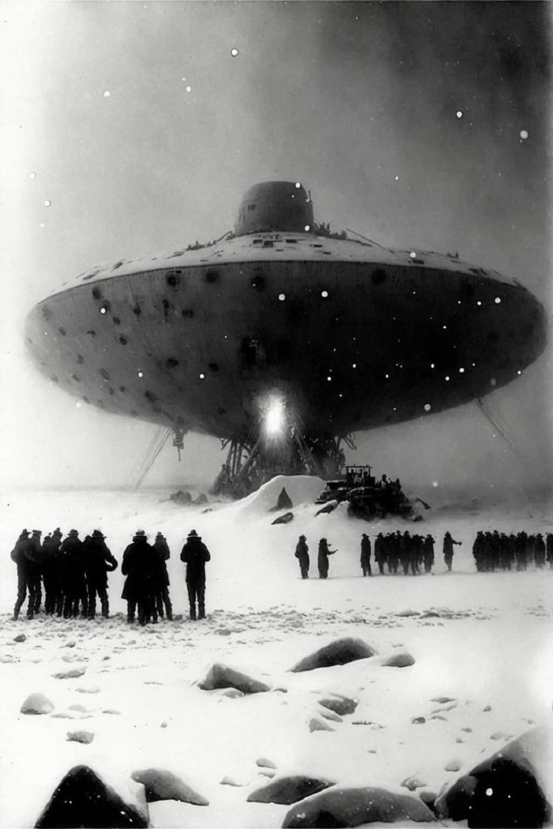 When did the appearance of UFOs first become a mystery to unravel?