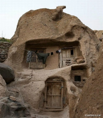 Exploring the Ancient Village in Iran