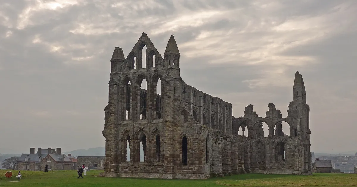 The Majesty of Whitby Abbey in North Yorkshire