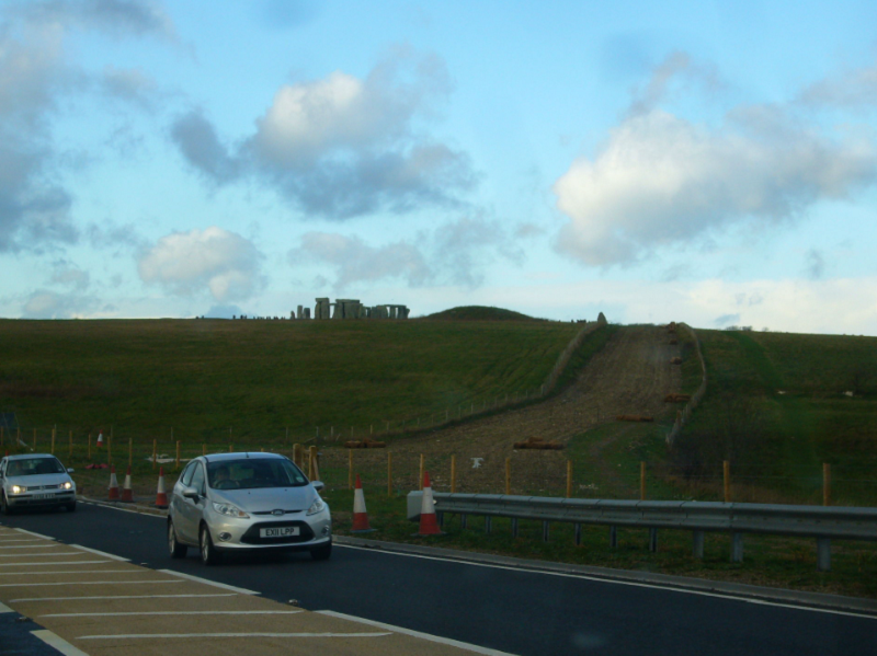 A Slice of England's Iconic A303 Road