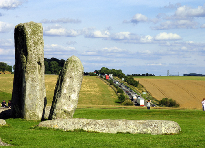 A Slice of England's Iconic A303 Road