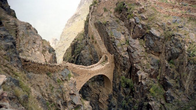 The Shaharah Bridge of Yemen: An Ancient Passage Carved in Stone