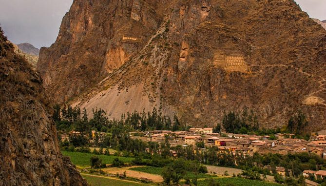 Inca Agricultural Terraces Scaling the Andean Heights