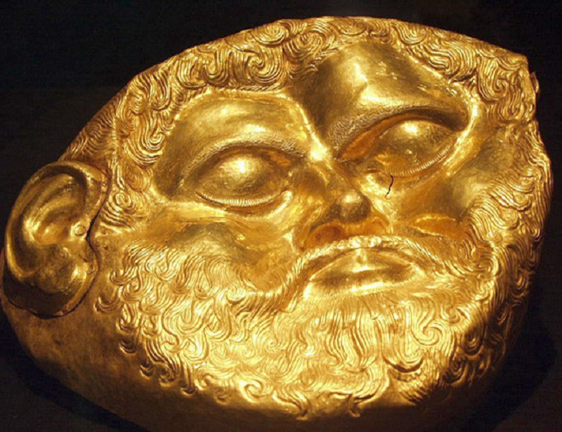 Golden Mask from Svetitsa Mound