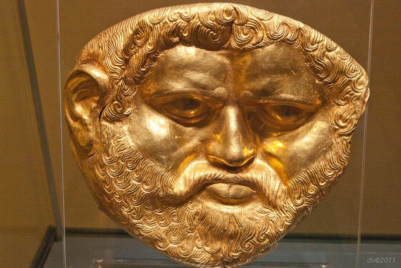 Golden Mask from Svetitsa Mound