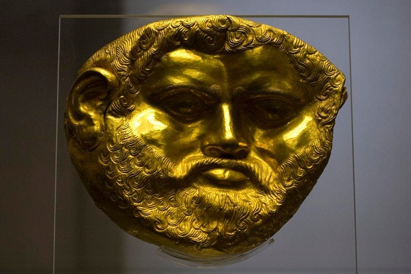 Golden Mask from Svetitsa Mound