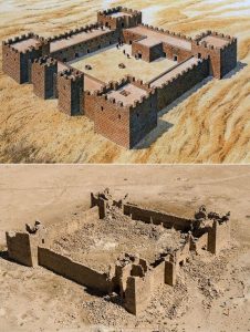 The Qasr Bashir Roman Fort