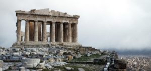 The Parthenon on the Acropolis 