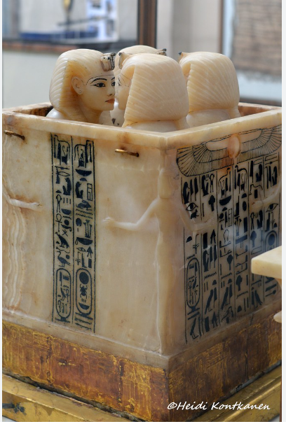 King Tutankhamun's canopic chest